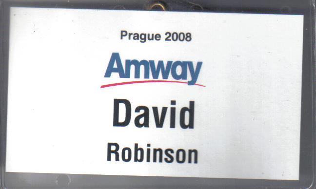 Restaurant Name Tag